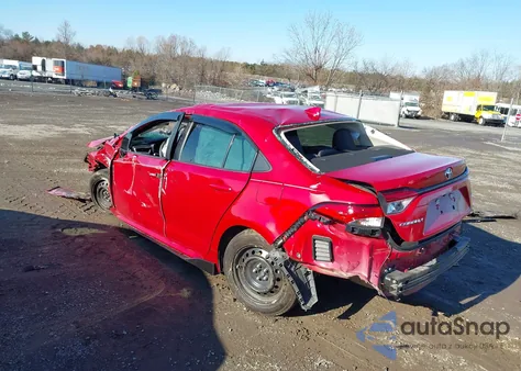 2020 Toyota Corolla Le из США, поврежденный, VIN 5YFEPRAE4LP065461